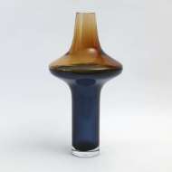 Picture of AMBER / COBALT VASE