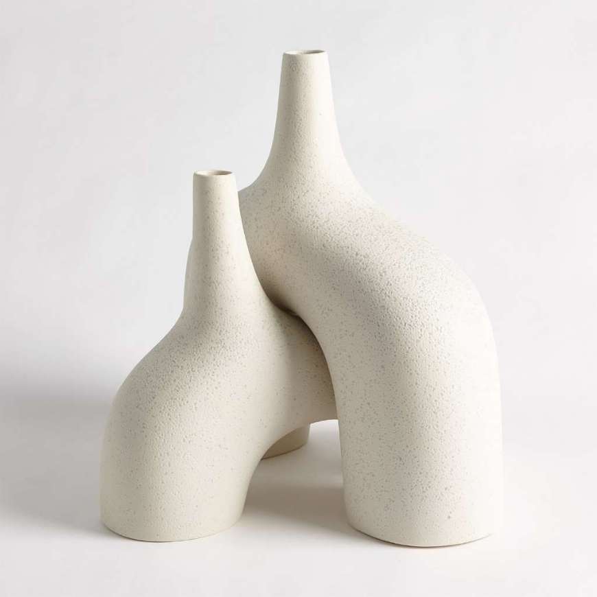 Picture of STRETCH VASES-CREAM STONE