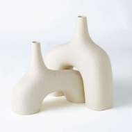 Picture of STRETCH VASES-CREAM STONE