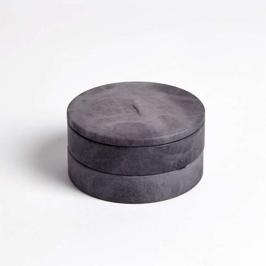 Picture of ALABASTER SWIVEL BOX-GREY