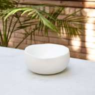 Picture of ORGANIC ROUND BOWLS - MATTE WHITE