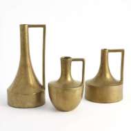 Picture of HANDLE VASE-GOLD