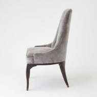 Picture of CHANNEL TUFTED DINING CHAIR-GARGOYLE