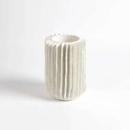 Picture of RADIATOR SWIRL VASES-MATTE WHITE