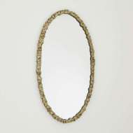 Picture of ARTISTE OVAL MIRROR-BRASS