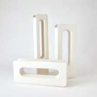 Picture of RECTANGLE VASE-WHITE