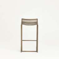 Picture of SLAT STOOL-FOREST BLACK