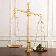 Picture of BRASS LIBRARY SCALES