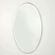 Picture of ELONGATED OVAL MIRROR-NICKEL