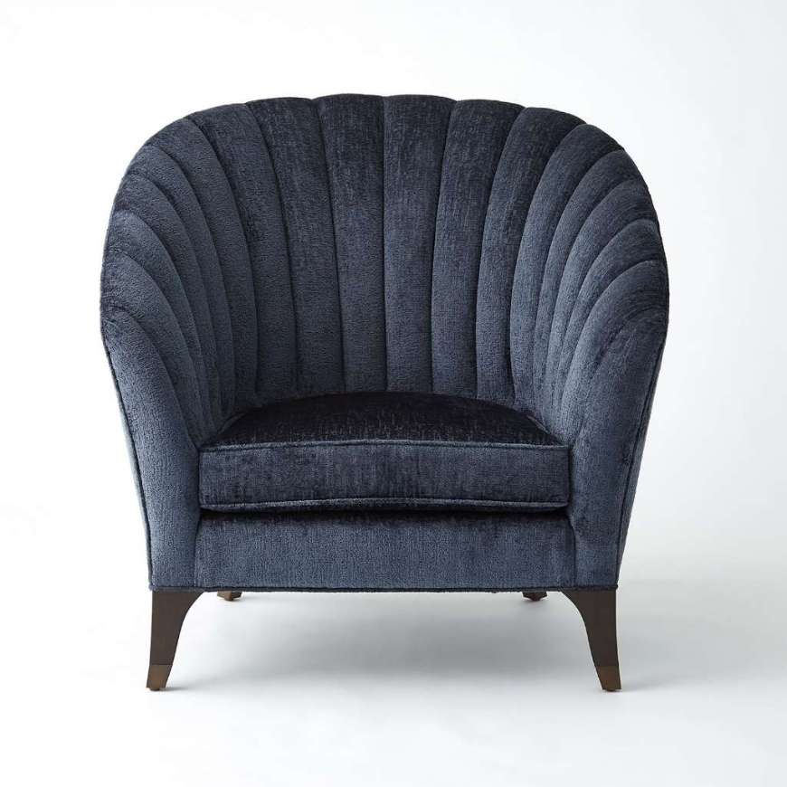 Picture of LUXE LOUNGE CHAIR-INDIGO