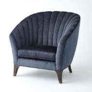 Picture of LUXE LOUNGE CHAIR-INDIGO