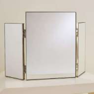 Picture of TRI-FOLD VANITY MIRROR-NICKEL