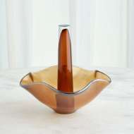 Picture of ANDROMEDA VASES-DARK AMBER