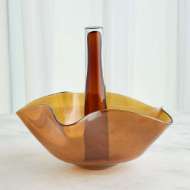 Picture of ANDROMEDA VASES-DARK AMBER