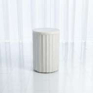 Picture of MARBLE COLUMN TABLE-WHITE