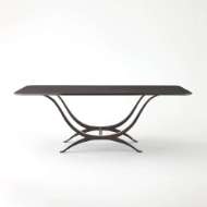 Picture of CHORDA DINING TABLE-BRONZE-RECTANGLE