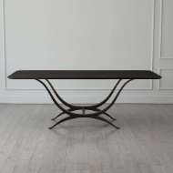 Picture of CHORDA DINING TABLE-BRONZE-RECTANGLE