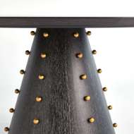 Picture of SPHERES DINING TABLE-EBONY CERUSED OAK