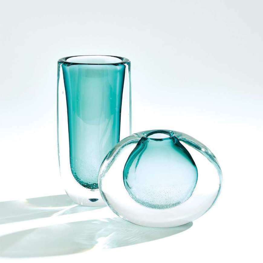 Picture of MICRO BUBBLE VASES-AZURE