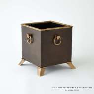 Picture of VIA MARGUTTA METAL PLANTER-BRASS/BRONZE