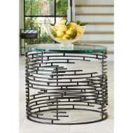 Picture of DECONSTRUCTED CENTER/ENTRY TABLE-BLACK