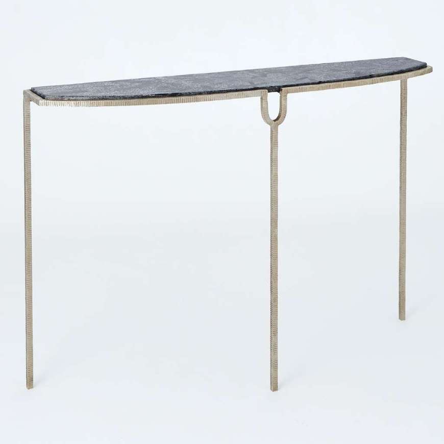 Picture of CURVE CONSOLE-SILVER