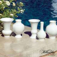 Picture of S/5 MINI CHINOISE VASES IN WHITE