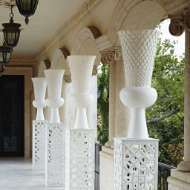 Picture of GRANDE URN-DIAMOND-MATTE WHITE