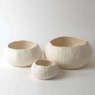 Picture of CERAMIC URCHIN BOWL-MATTE WHITE