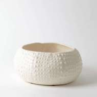 Picture of CERAMIC URCHIN BOWL-MATTE WHITE