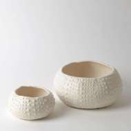 Picture of CERAMIC URCHIN BOWL-MATTE WHITE