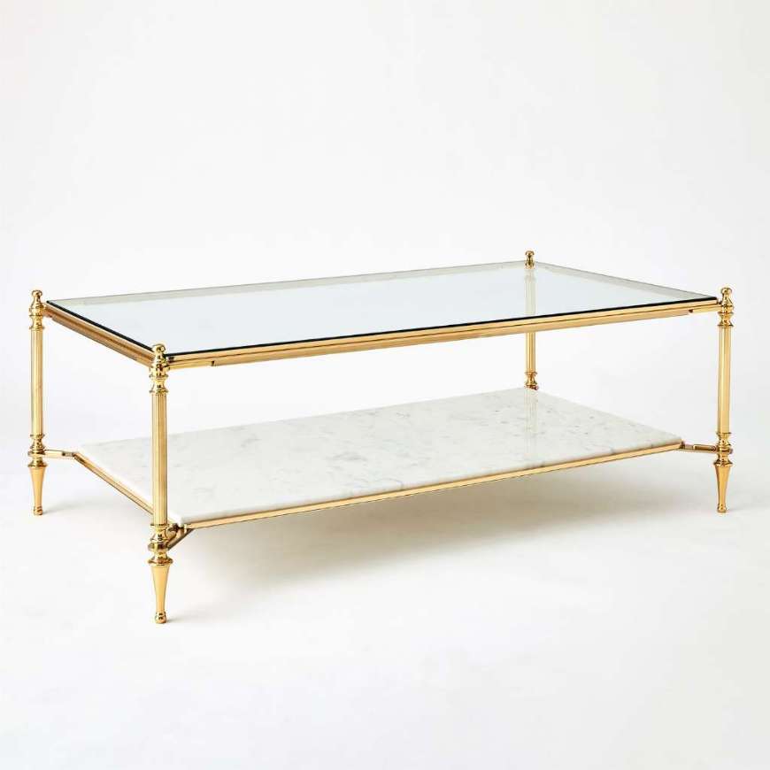 Picture of MEDFORD TABLES-BRASS