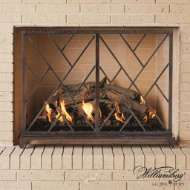 Picture of CHINOISE FRET FIREPLACE SCREEN-BRONZE