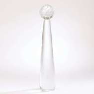 Picture of TOWER SPHERE OBELISKS-SPIRAL SPHERE W/CLEAR STEM