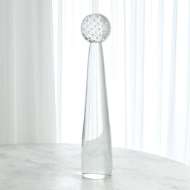 Picture of TOWER SPHERE OBELISKS-SPIRAL SPHERE W/CLEAR STEM