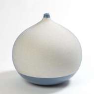 Picture of PIXELATED BALL VASE - BLUE