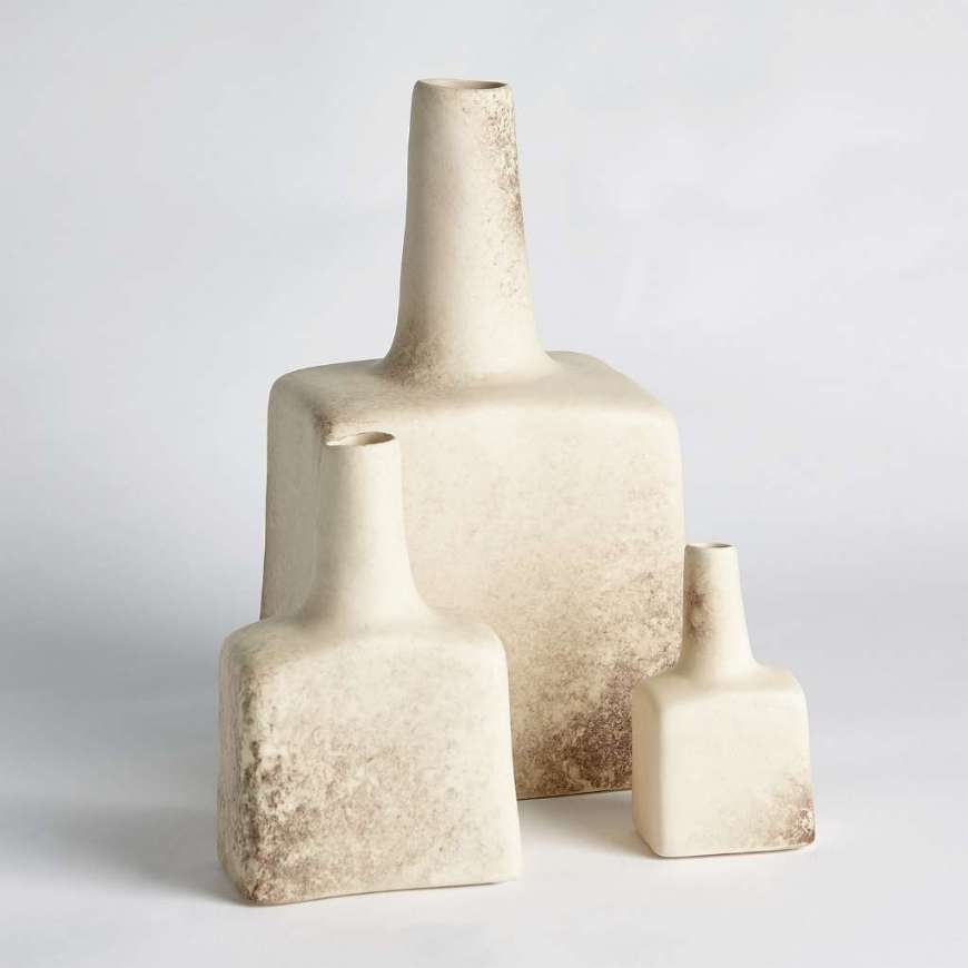 Picture of TALL STACK BOTTLES-REACTIVE IVORY