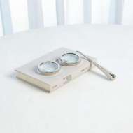 Picture of LORGNETTE MAGNIFYING GLASS-NICKEL