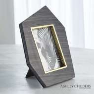 Picture of BRASS FRAME GREY STONE PHOTO FRAME