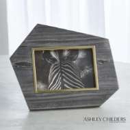 Picture of BRASS FRAME GREY STONE PHOTO FRAME