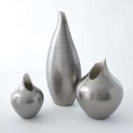 Picture of PLATINUM STRIPE VASE