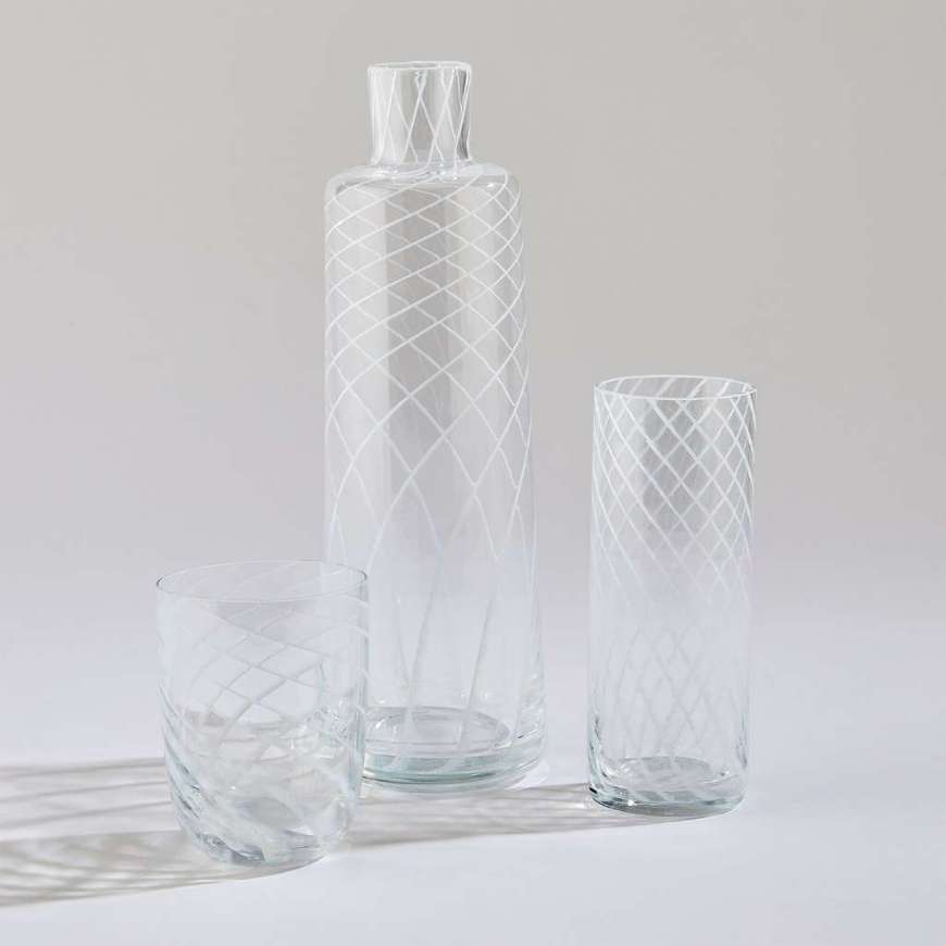 Picture of SWIRL BARWARE COLLECTION-MILK