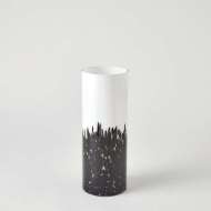 Picture of CONFETTI VASE COLLECTION-BLACK/WHITE