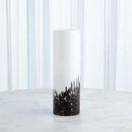 Picture of CONFETTI VASE COLLECTION-BLACK/WHITE