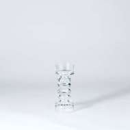 Picture of GLASS RIBBED CANDLEHOLDER/VASE