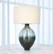 Picture of AMPHORA GLASS TABLE LAMP-GREY