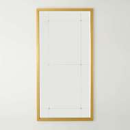 Picture of BEAUMONT FLOOR MIRROR-GOLD LEAF