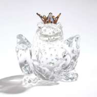 Picture of FROG PRINCE-CLEAR W/BUBBLES