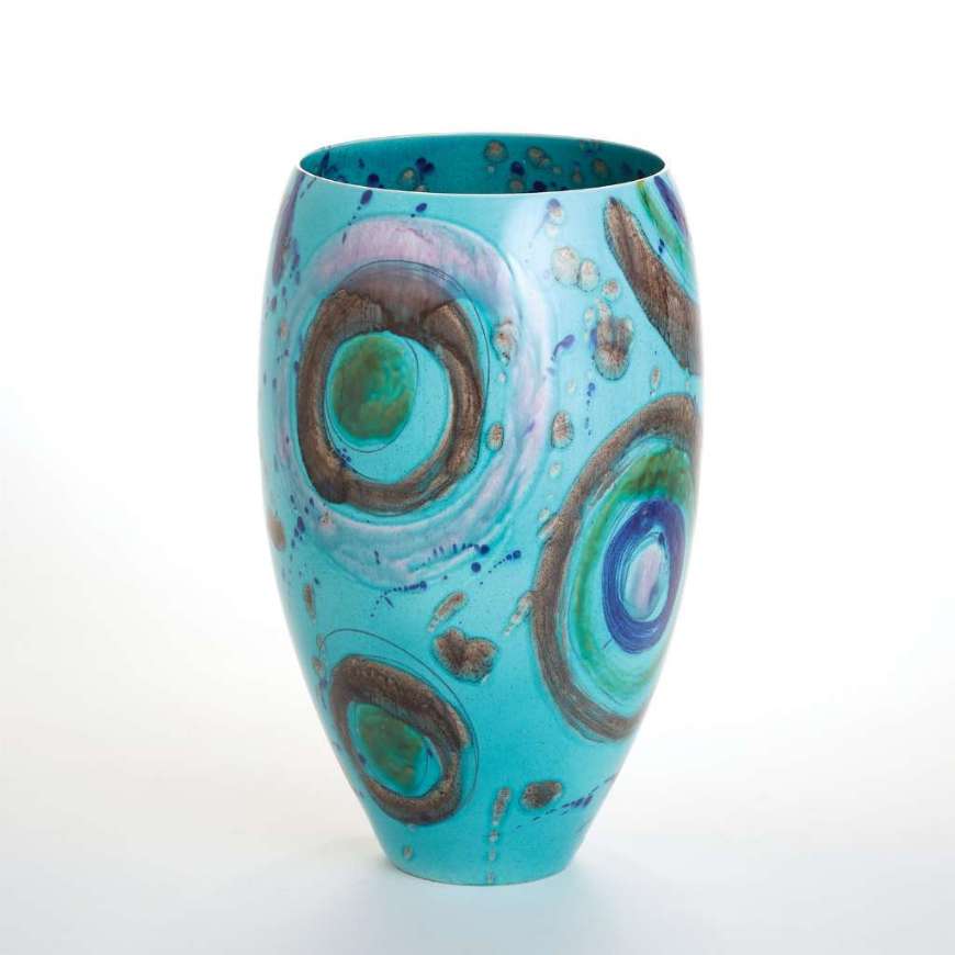 Picture of BLUE SPOTS VASE