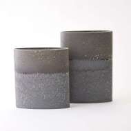 Picture of TUBA VASES-REACTIVE GREY